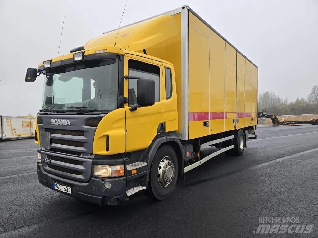 Scania P 230 DB 貨箱式卡車