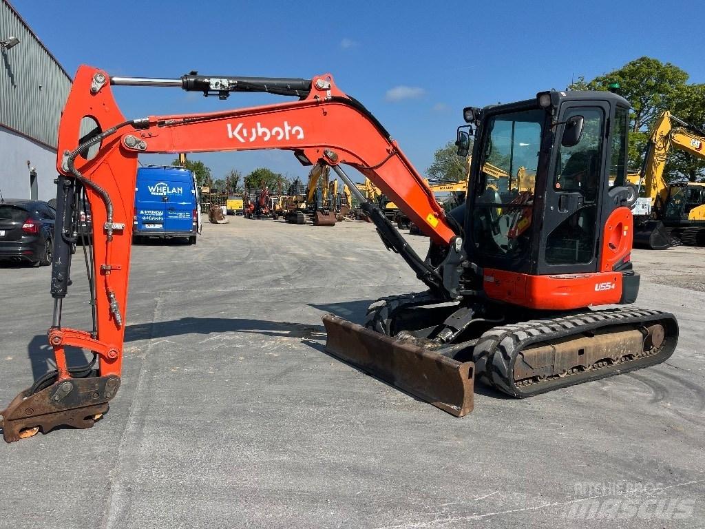 Kubota U 55-4 小型挖土機/掘鑿機<7t(小型挖掘機)