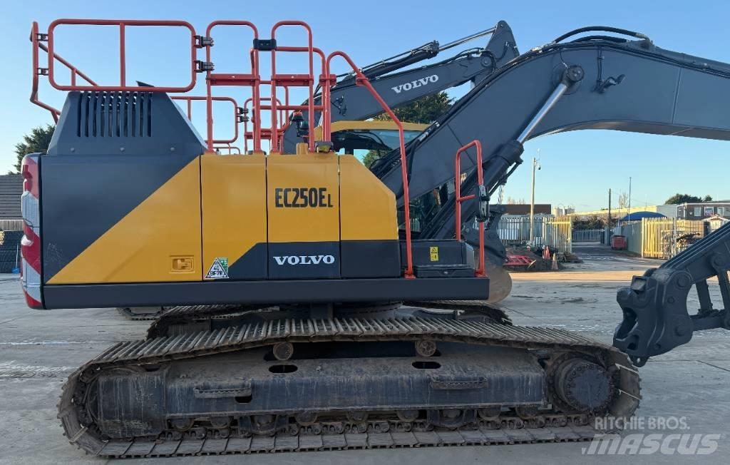 Volvo EC 250 EL 履帶式 挖土機/掘鑿機/挖掘機