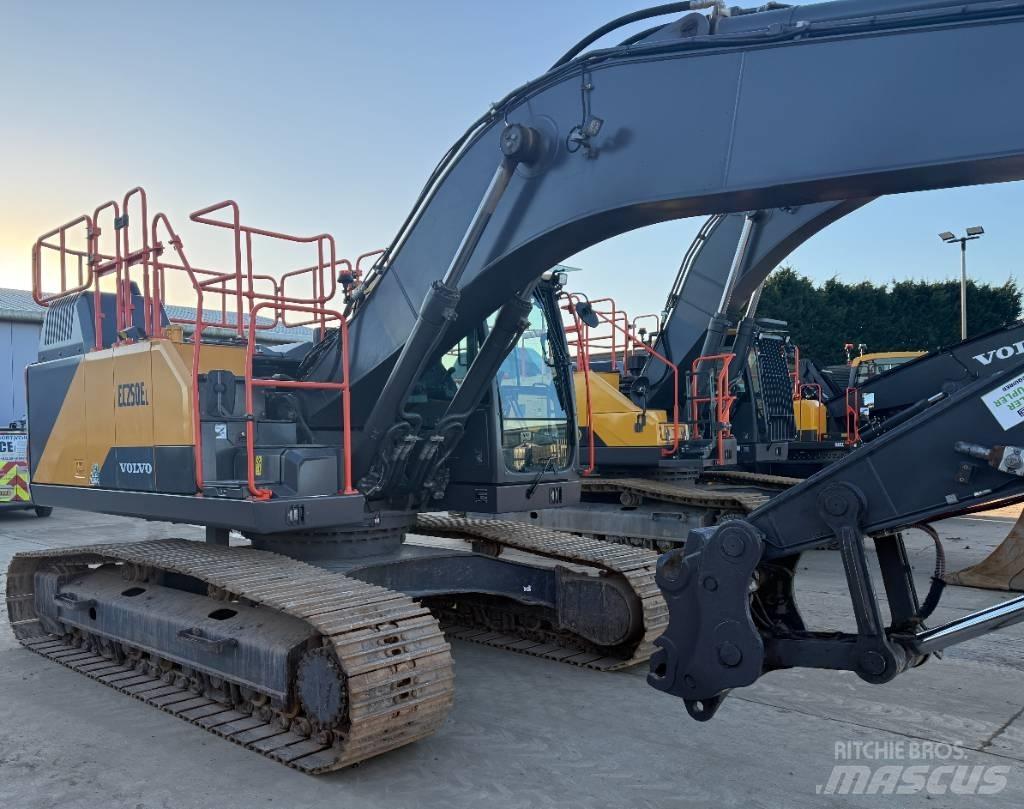 Volvo EC 250 EL 履帶式 挖土機/掘鑿機/挖掘機