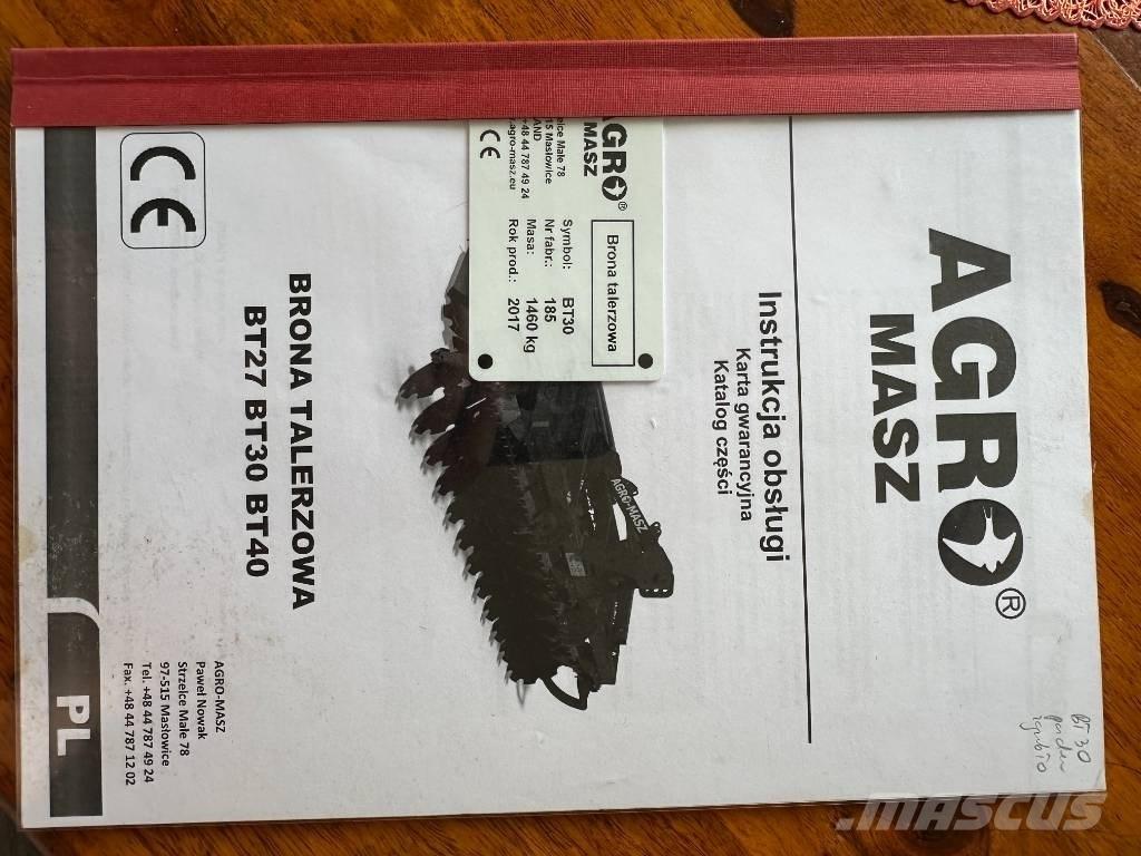 Agro-Masz BT30 圓盤耙