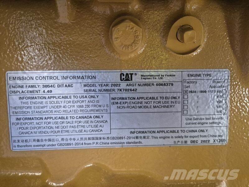 CAT 3054C DITAAC 引擎/發動機