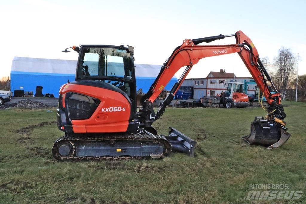 Kubota KX060-5 小型挖土機/掘鑿機<7t(小型挖掘機)
