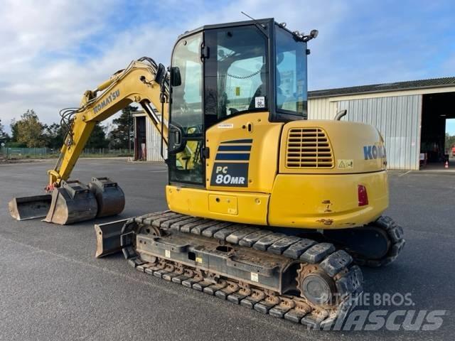 Komatsu PC 80 MR 中型挖土機/掘鑿機/挖掘機 7t-12t