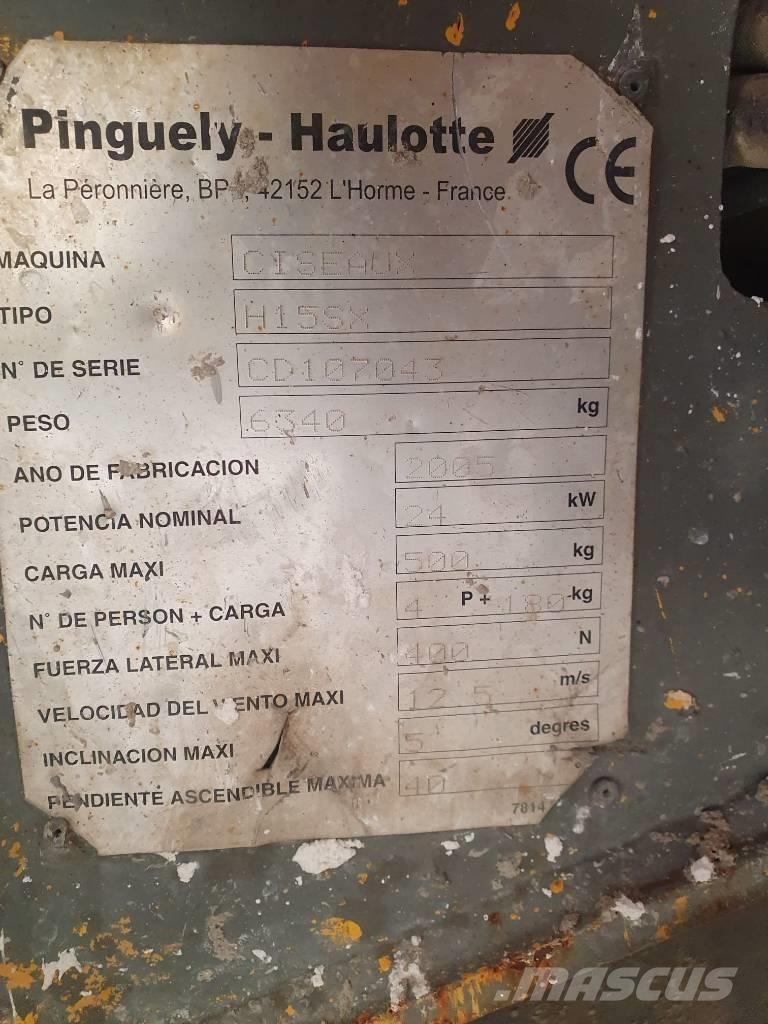 Haulotte H 15 SX 剪式升降機