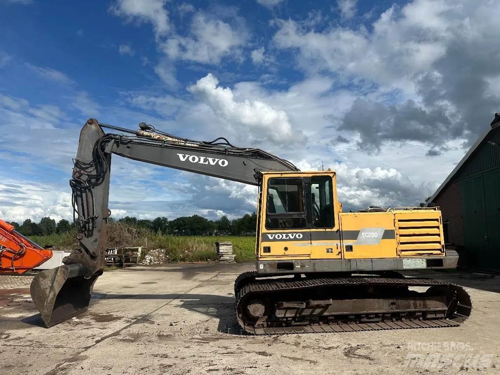 Volvo EC200 履帶式 挖土機/掘鑿機/挖掘機