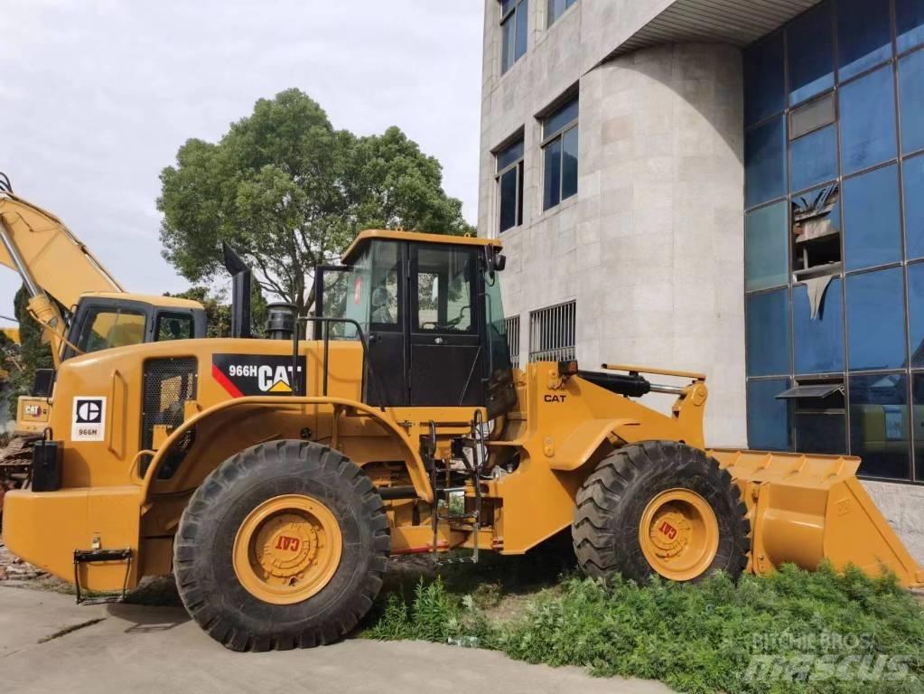 CAT 966h 輪胎式裝載機