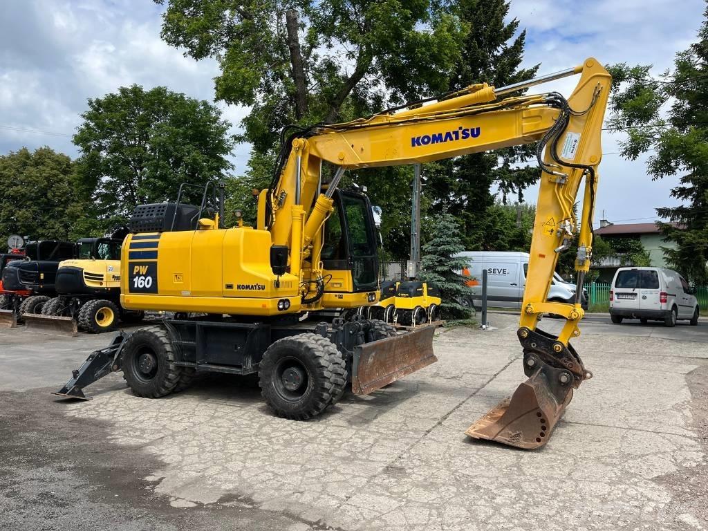 Komatsu PW 160-11 旋轉式挖土機/掘鑿機/挖掘機