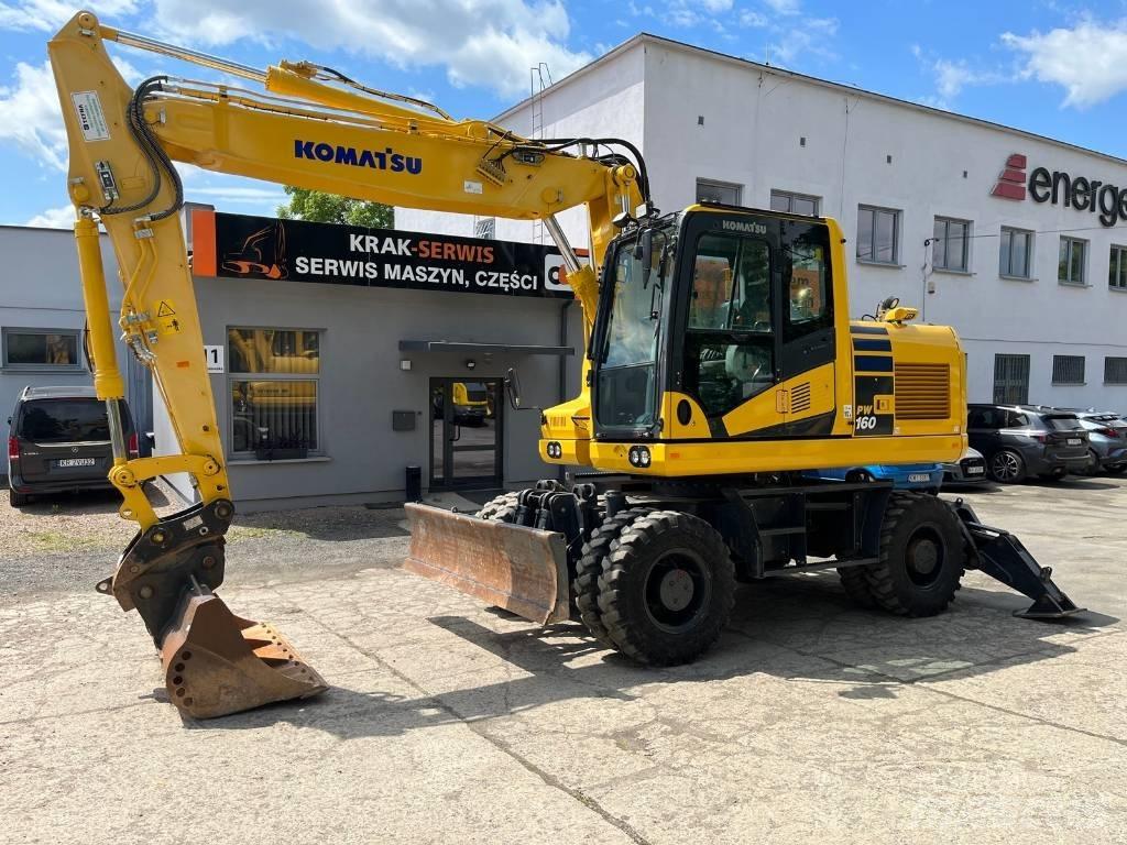 Komatsu PW 160-11 旋轉式挖土機/掘鑿機/挖掘機