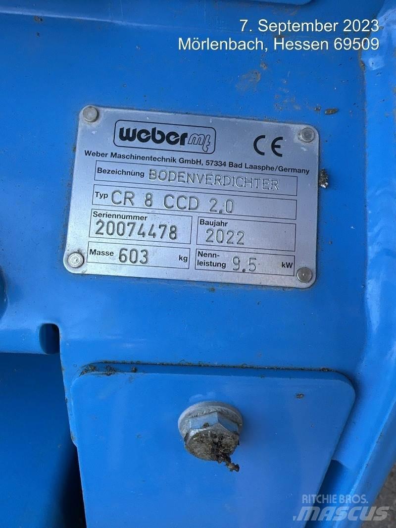 Weber CR8CCD2.0 夯實機(夯土機)