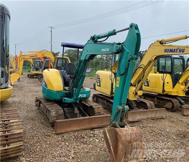 Komatsu PC35MR-1 小型挖土機/掘鑿機<7t(小型挖掘機)