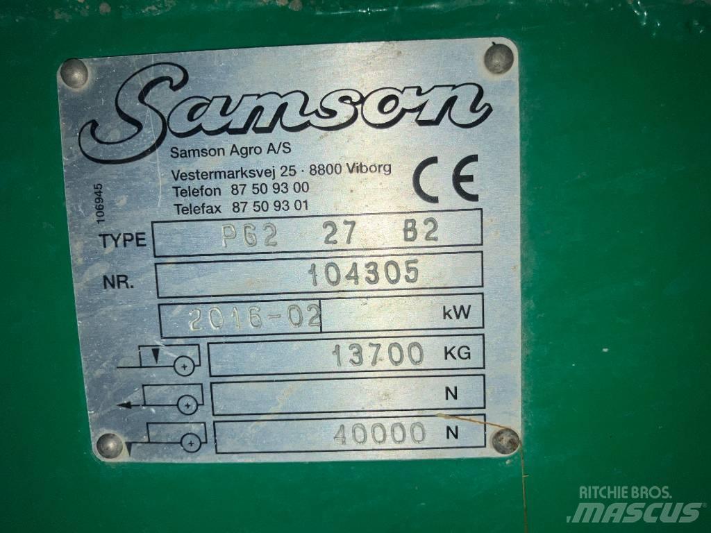 Samson PG2 27 水肥車