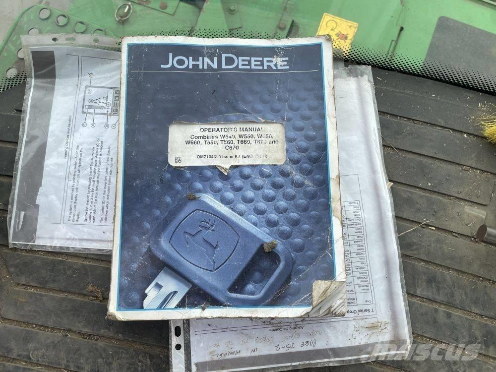 John Deere T 550 聯合收穫機