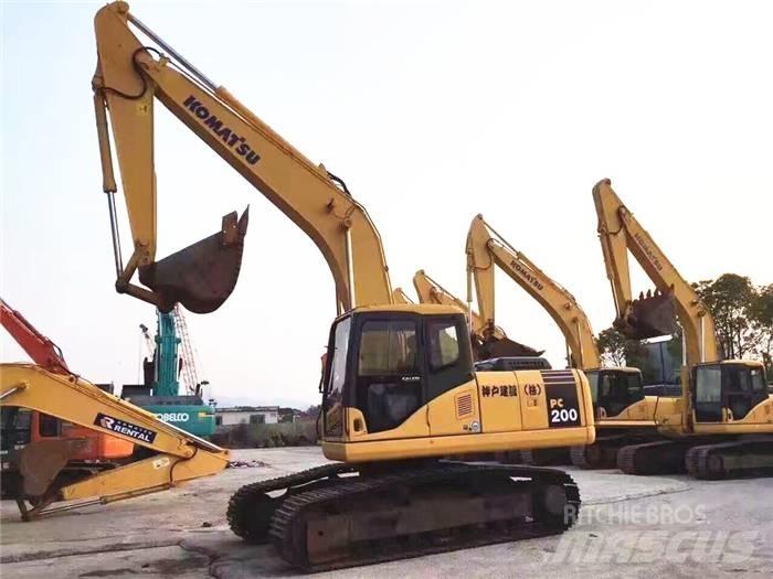 Komatsu PC 200-7 履帶式 挖土機/掘鑿機/挖掘機
