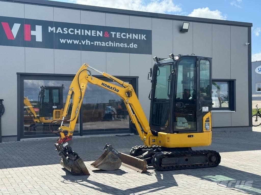 Komatsu PC 16 R-3HS 小型挖土機/掘鑿機<7t(小型挖掘機)