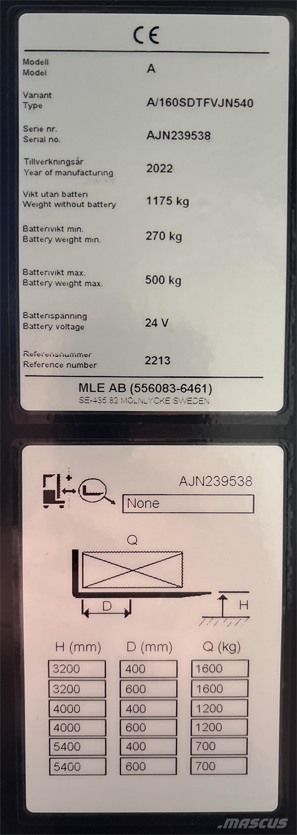 Atlet A160 自走式堆積機