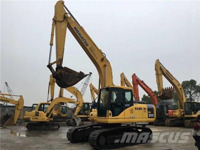 Komatsu pc200-7 履帶式 挖土機/掘鑿機/挖掘機