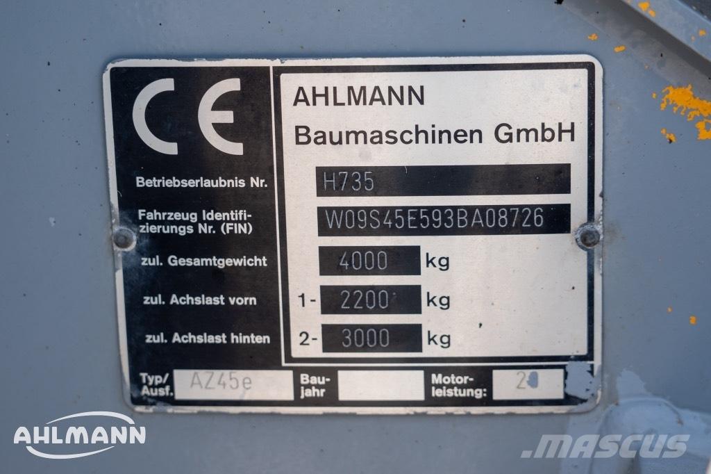 Ahlmann AZ 45e 輪胎式裝載機