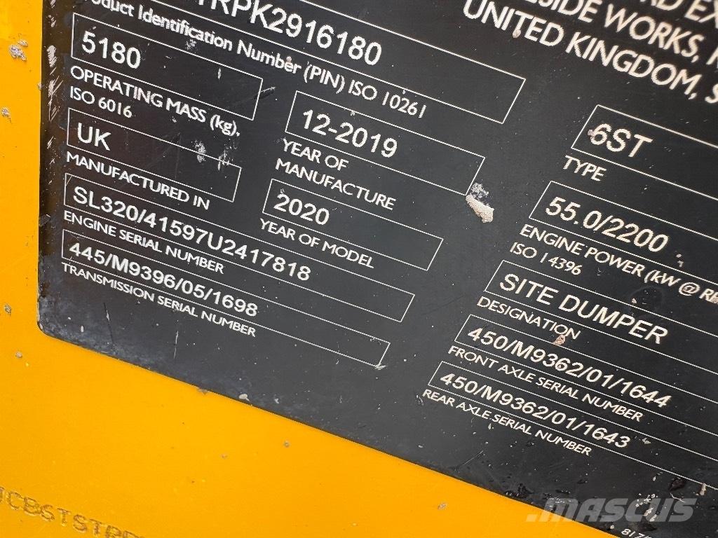 JCB 6 ST 側卸礦車