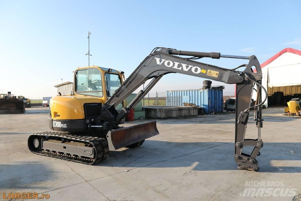 Volvo ECR 88 PLUS 中型挖土機/掘鑿機/挖掘機 7t-12t
