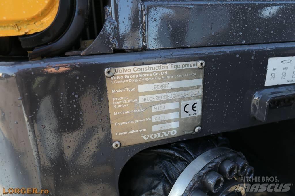 Volvo ECR 88 PLUS 中型挖土機/掘鑿機/挖掘機 7t-12t