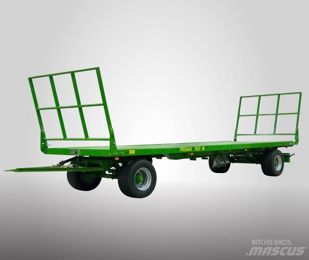 Pronar T027M 草捆拖車