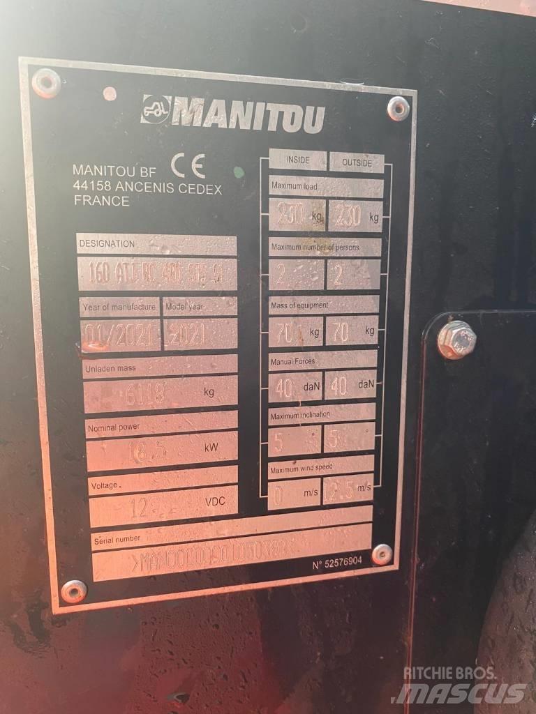 Manitou 160 ATJ 曲臂高空作業車