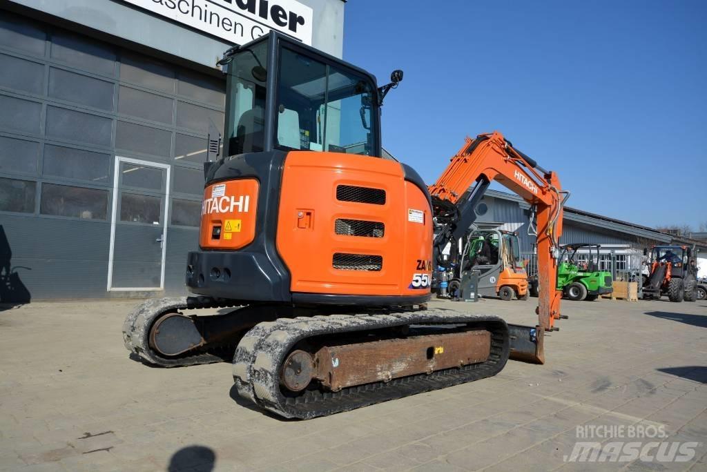 Hitachi ZX 55 U-6 小型挖土機/掘鑿機<7t(小型挖掘機)