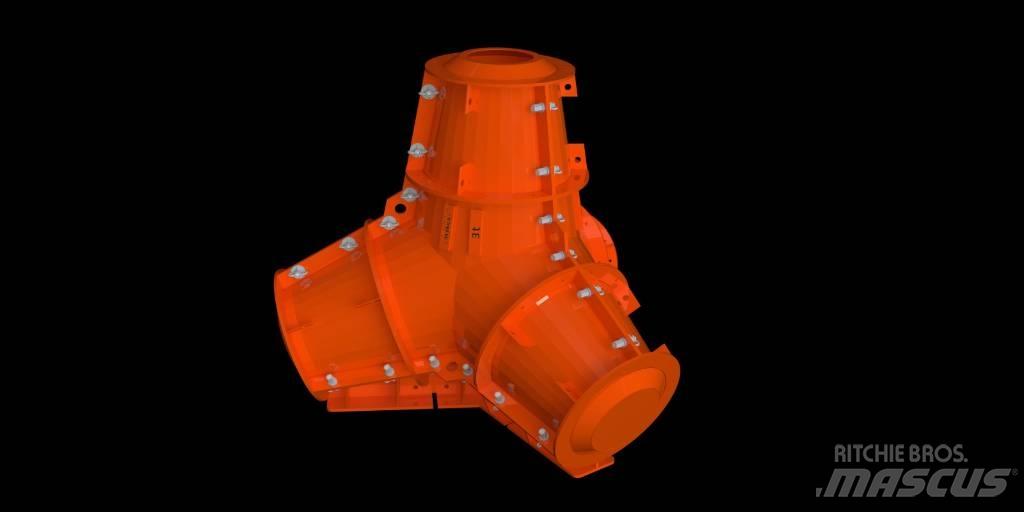  3A Block Tetrapod 混凝土鋪路機
