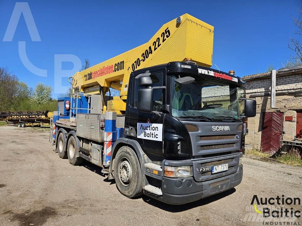 Scania P 310 卡車裝載高空作業車