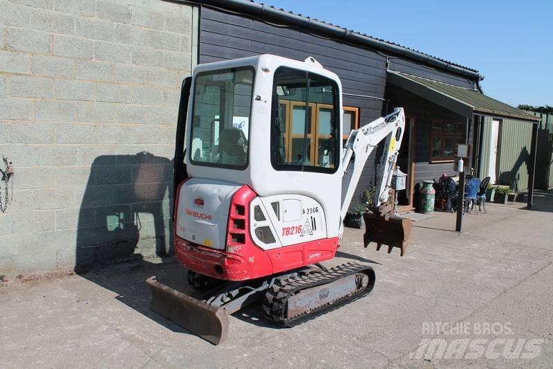 Takeuchi TB216 小型挖土機/掘鑿機<7t(小型挖掘機)