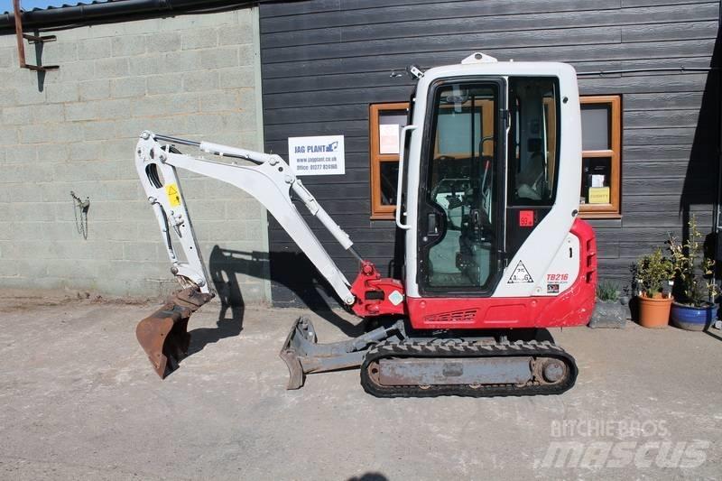 Takeuchi TB216 小型挖土機/掘鑿機<7t(小型挖掘機)