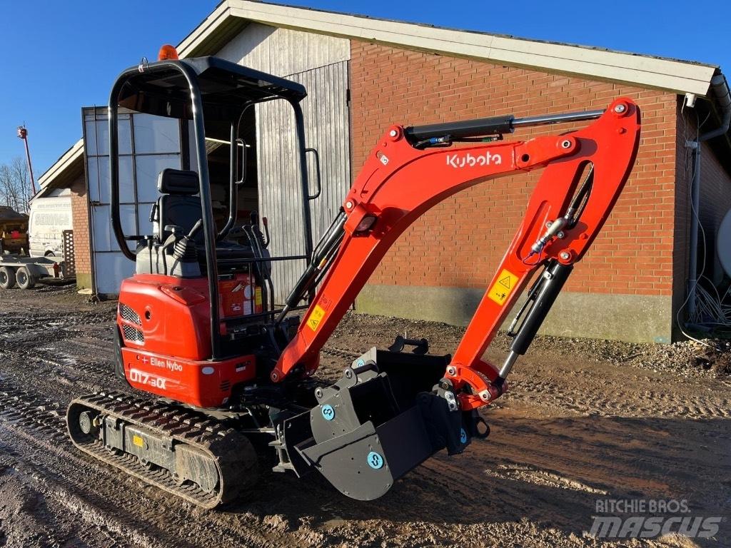 Kubota U 17-3 小型挖土機/掘鑿機<7t(小型挖掘機)