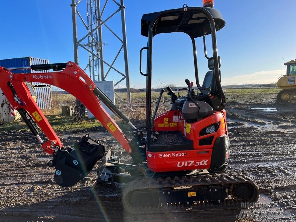 Kubota U 17-3 小型挖土機/掘鑿機<7t(小型挖掘機)