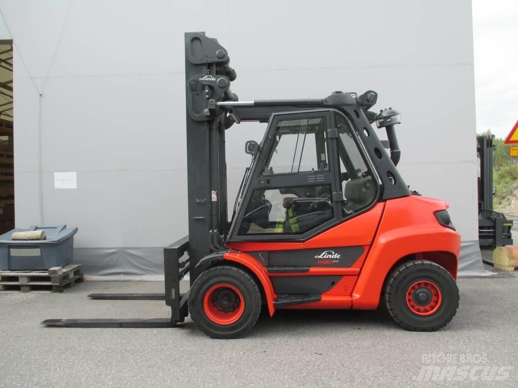 Linde H80D 柴油卡車