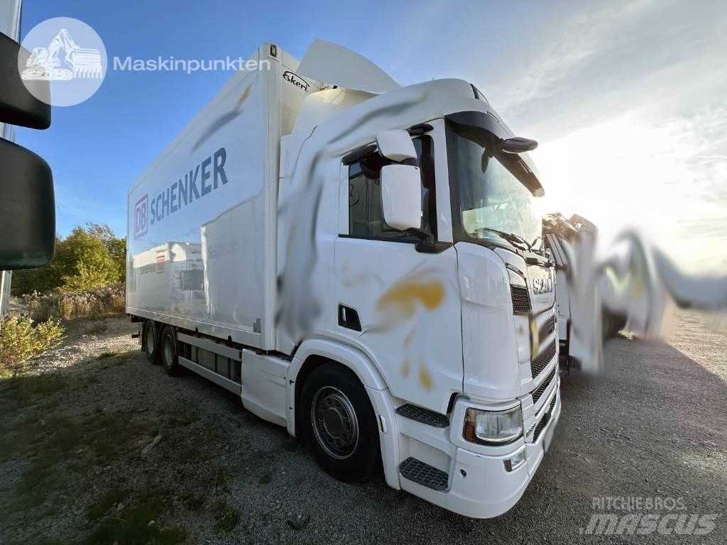 Scania R 580 貨箱式卡車