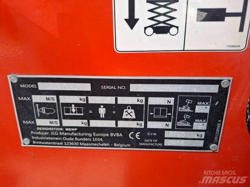 JLG 2646 ES 剪式升降機