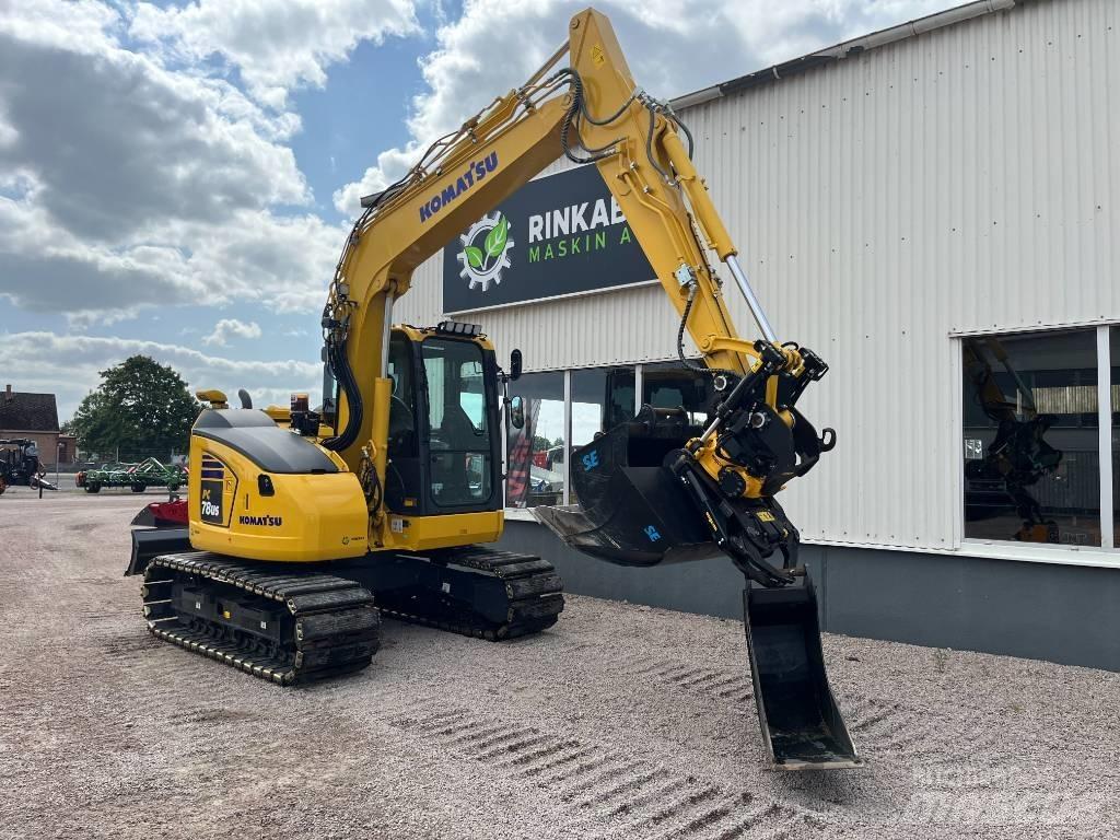 Komatsu PC78US-11E0 中型挖土機/掘鑿機/挖掘機 7t-12t