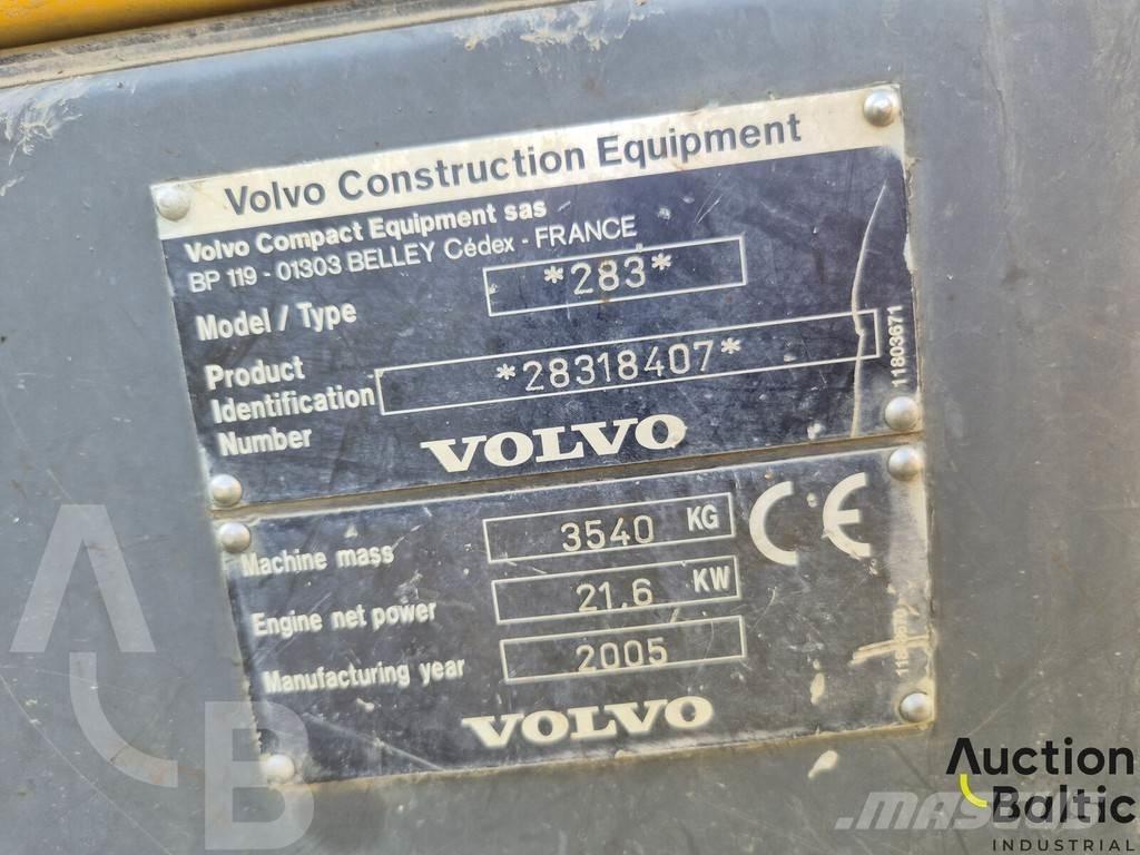 Volvo 283 小型挖土機/掘鑿機<7t(小型挖掘機)