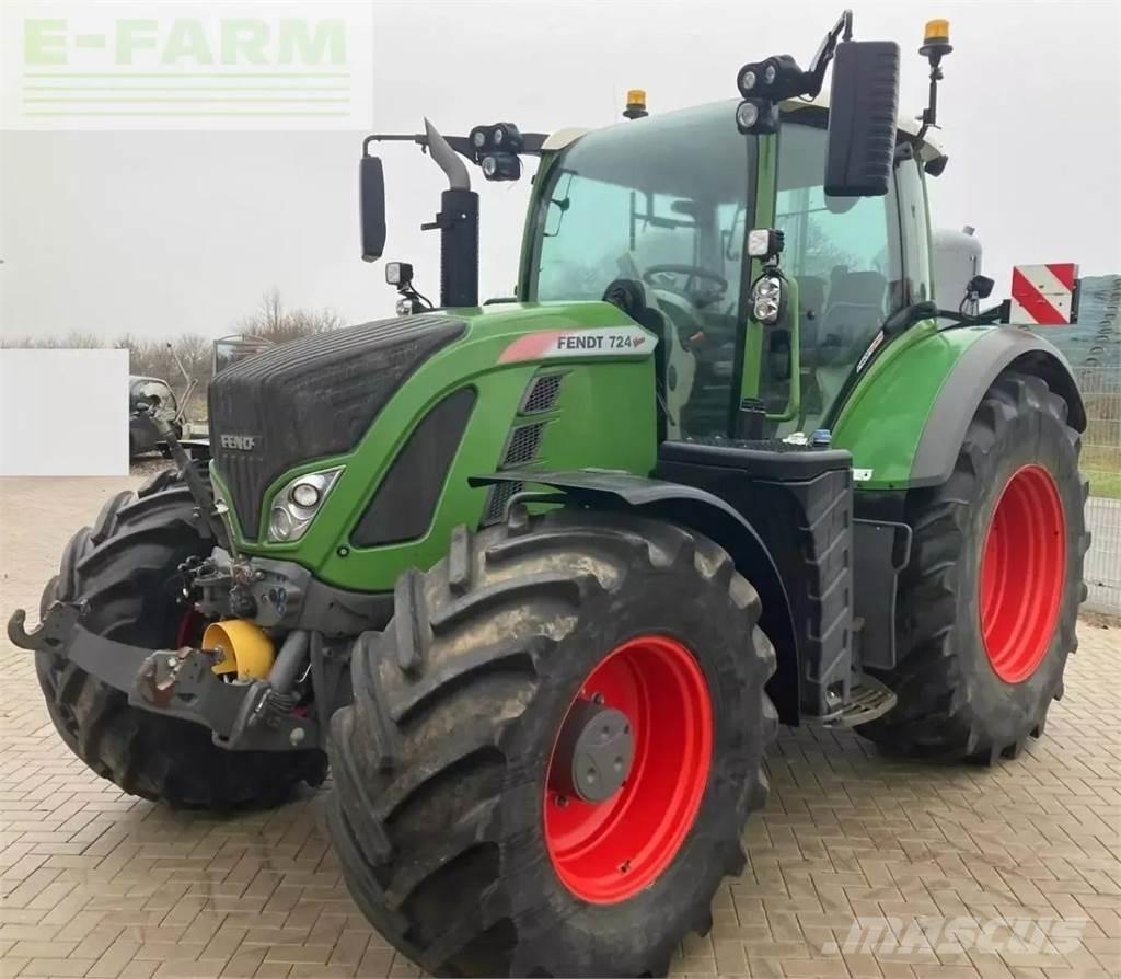 Fendt 724 s4 profi+ 曳引機