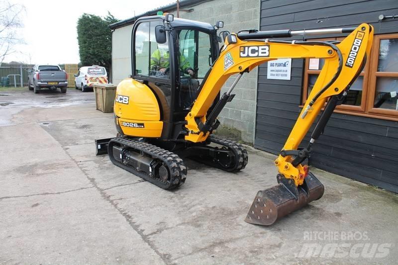 JCB 8026 CTS 小型挖土機/掘鑿機<7t(小型挖掘機)
