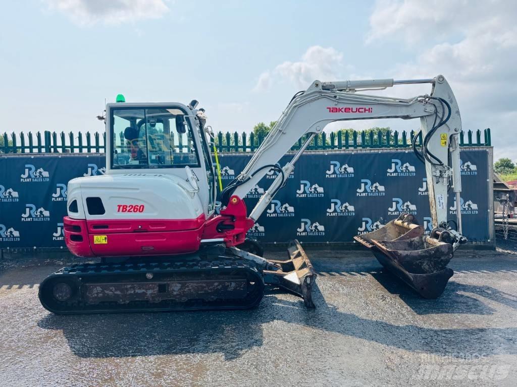 Takeuchi TB 260 小型挖土機/掘鑿機<7t(小型挖掘機)