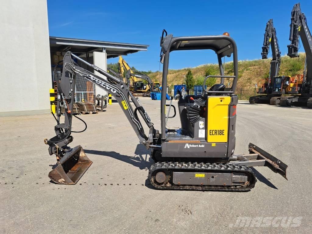 Volvo ECR 18 E 小型挖土機/掘鑿機<7t(小型挖掘機)