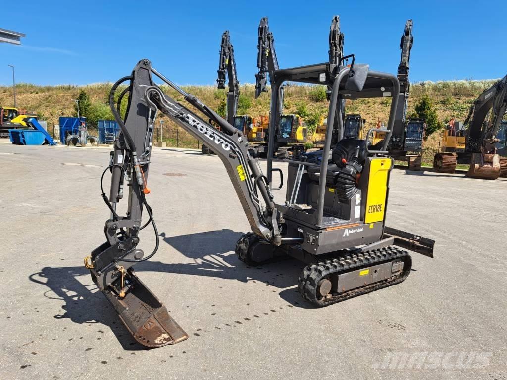 Volvo ECR 18 E 小型挖土機/掘鑿機<7t(小型挖掘機)