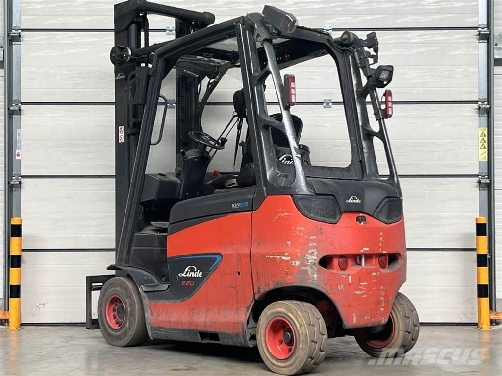 Linde E 20H-01/600 電動堆高機