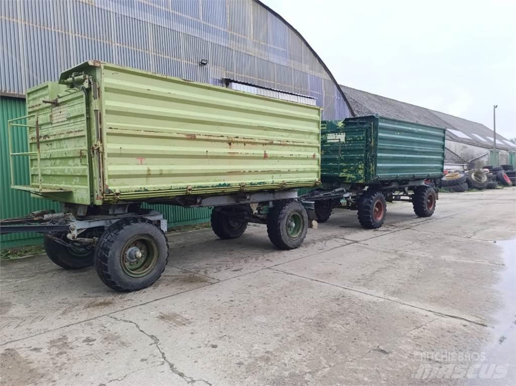 Werdau HW 80 V9 草捆拖車