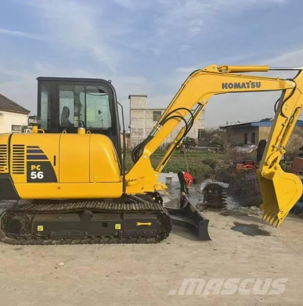 Komatsu PC56-7 小型挖土機/掘鑿機<7t(小型挖掘機)