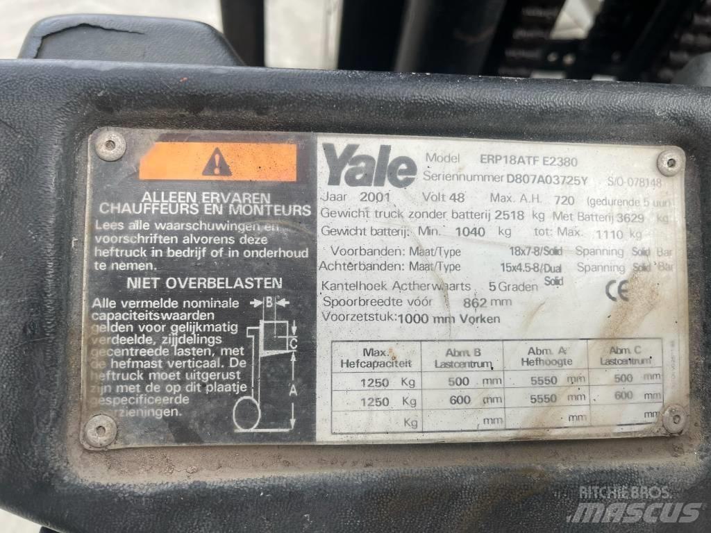 Yale ERP 18 ATF 電動堆高機