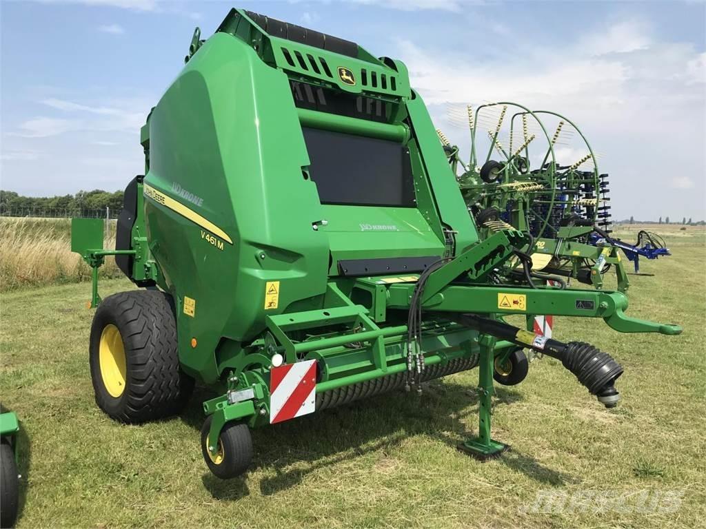 John Deere V461M 圓型牧草打包機