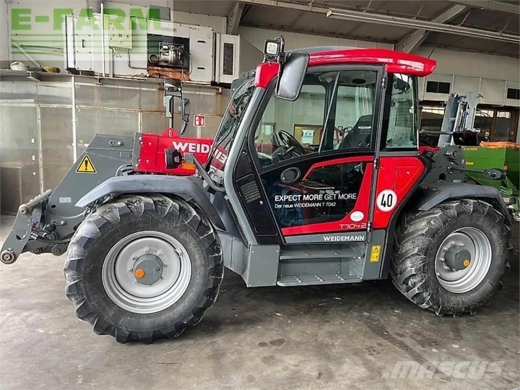Weidemann t7042 農業用伸縮臂裝載機